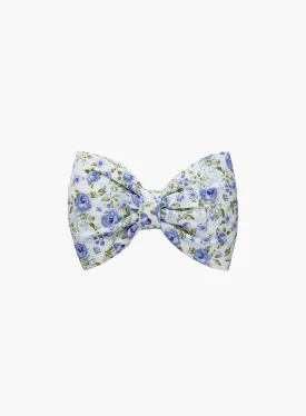 Bow Hair Clip in Blue Catherine Rose