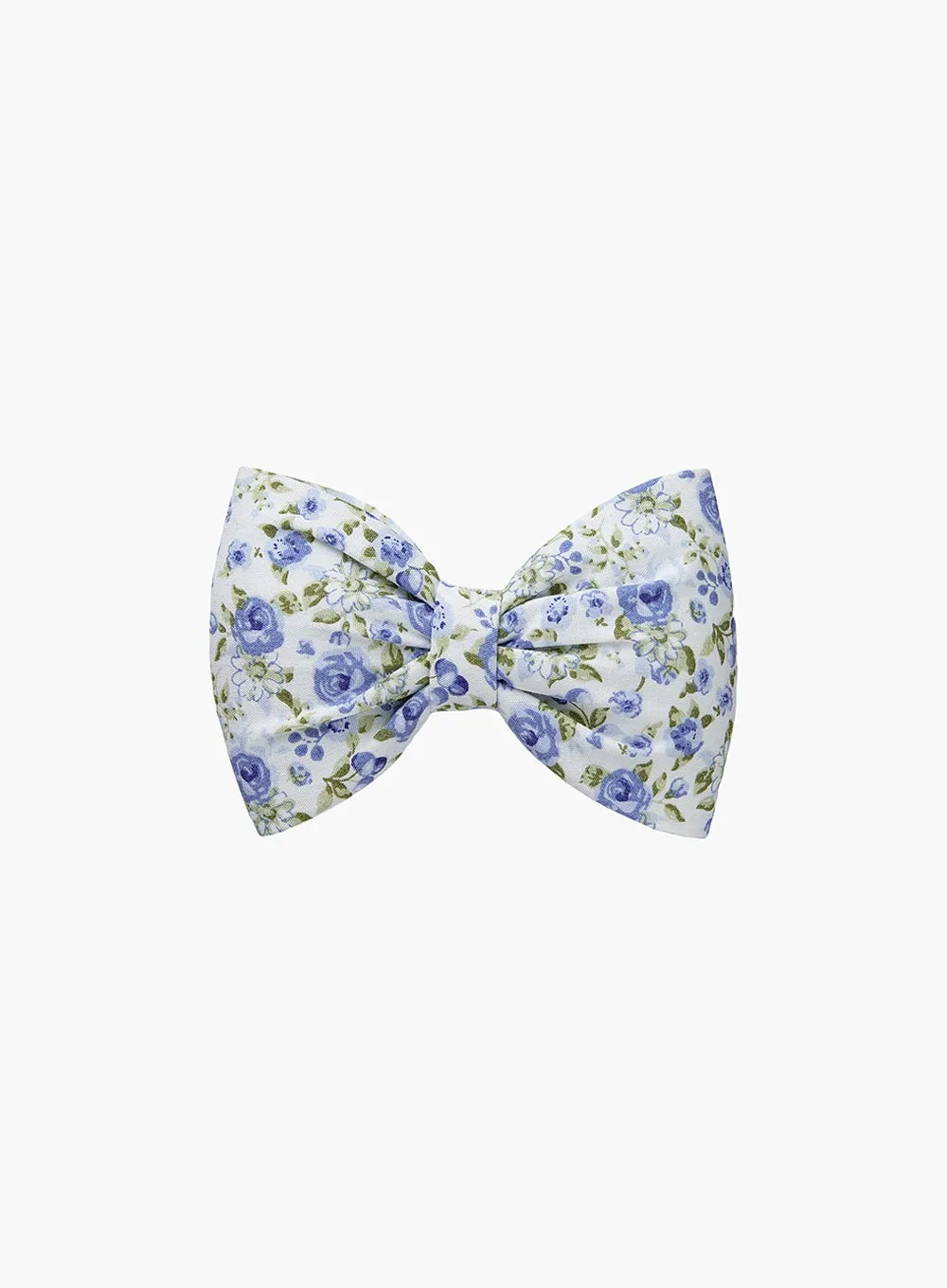 Bow Hair Clip in Blue Catherine Rose