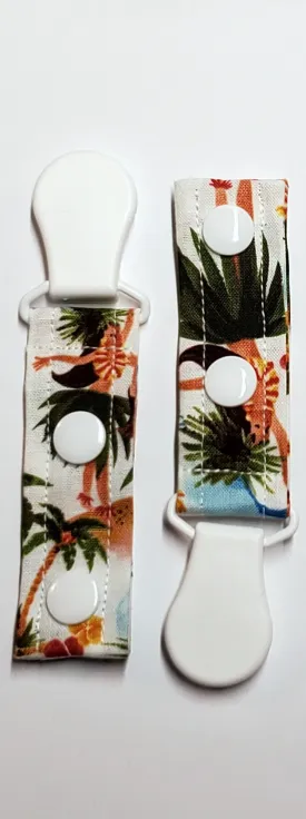 Cord Clip - Tropical. Ready to Ship.