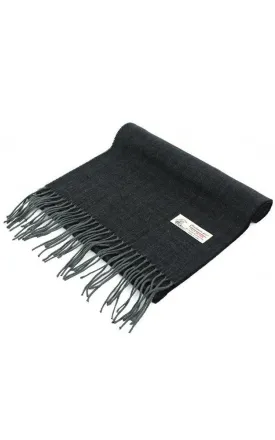 DBS04-7 Black-Grey Herringbone Cashmere Feel Scarves 12pcs Pack