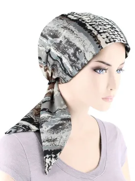 Fashion Scarf Cape Cod Gray