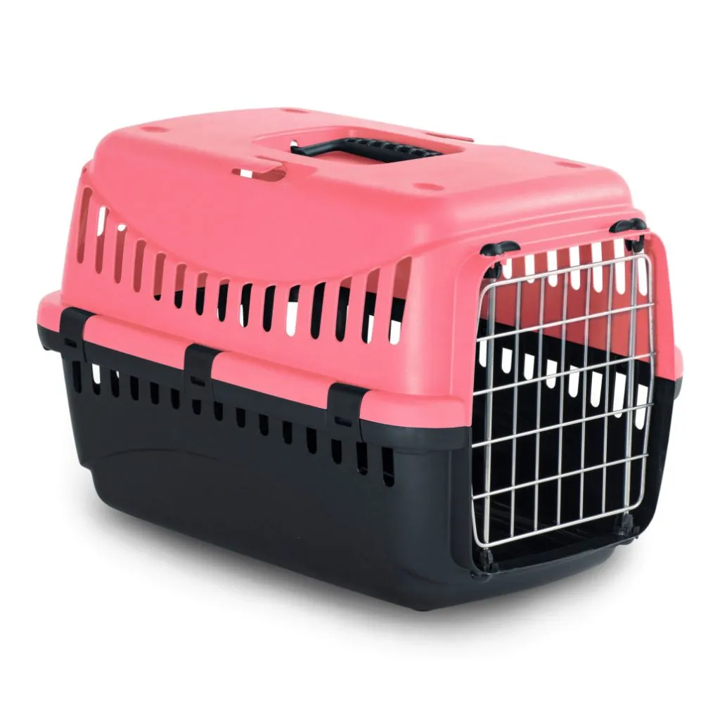 Gipsy Pet Carrier  Metal Door Coral