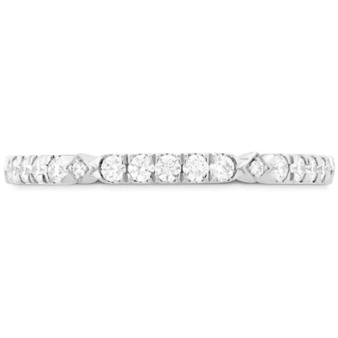 Hearts On Fire Cali Chic Accent Diamond Engagement Band