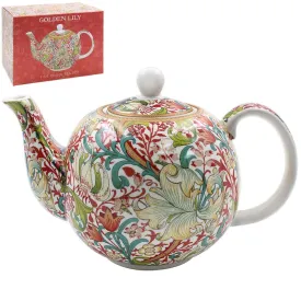 Lesser & Pavey Golden Lily Tea Pot