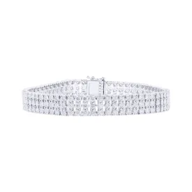 Opulent Diamond Tennis Bracelet