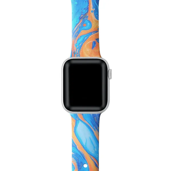 Printed Silicone Band for Apple Watch - FINAL SALE