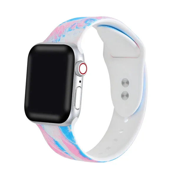 Printed Silicone Band for Apple Watch - FINAL SALE