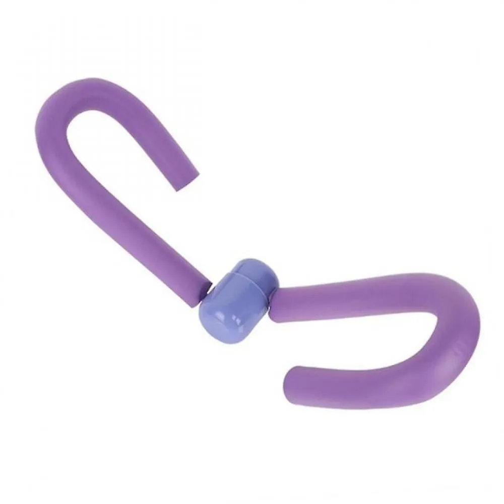 Purple Pvc Leg Thigh Exercisers Gym Sports Thigh Master Leg Muscle Arm Chest Waist Exerciser Workout Machine Gym Home Fitness Equipment