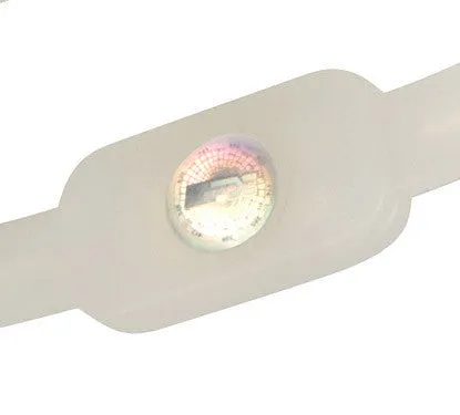 Silicone Ultra 1 Anklet - Translucent / White