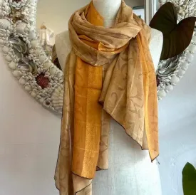 Silk Scarf – Ochre