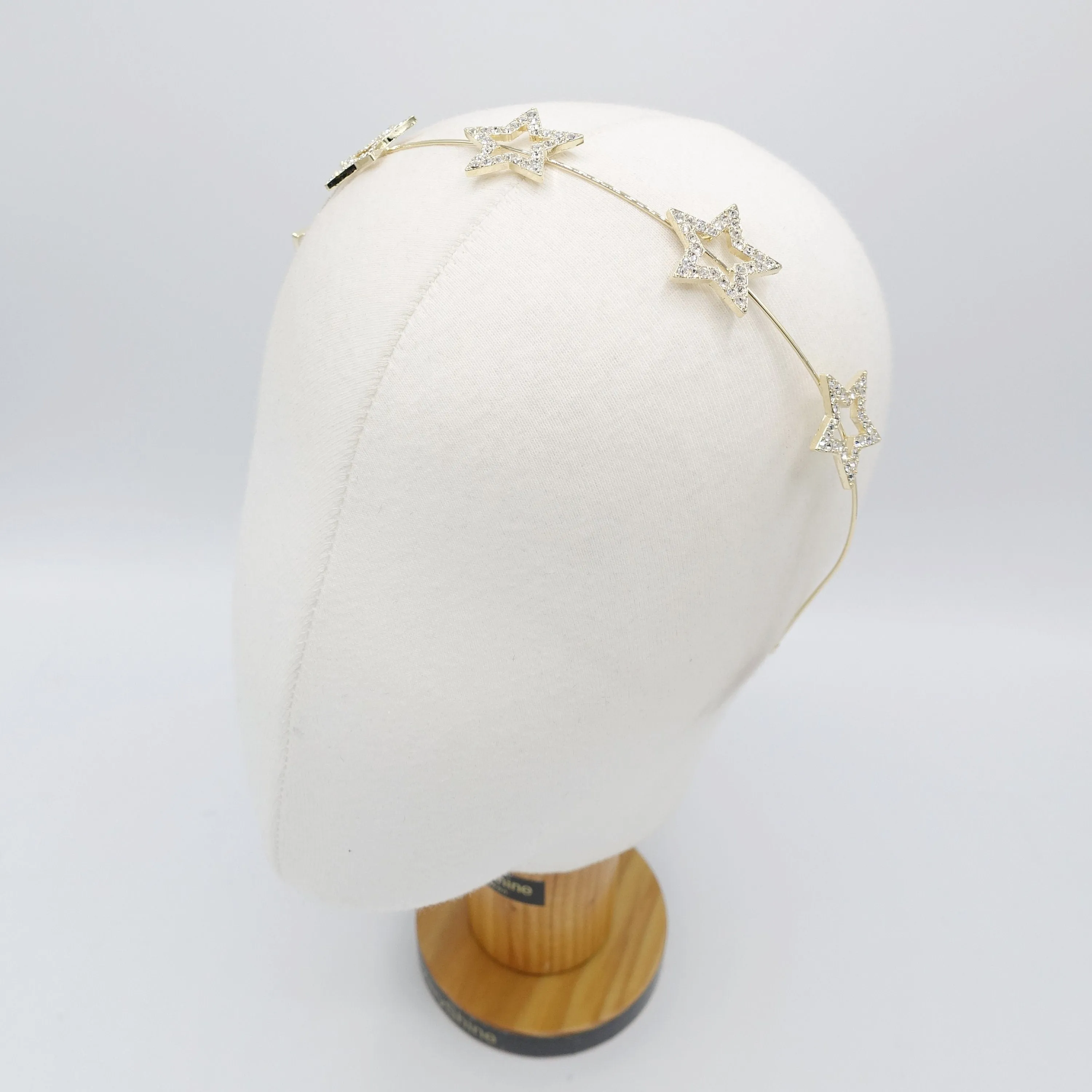 star headband rhinestone embellished hairband for women