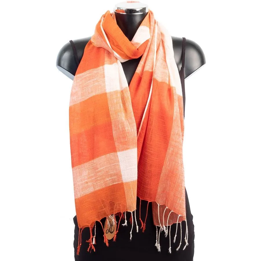 York Scarves - Cotton and Linen Summer Scarf